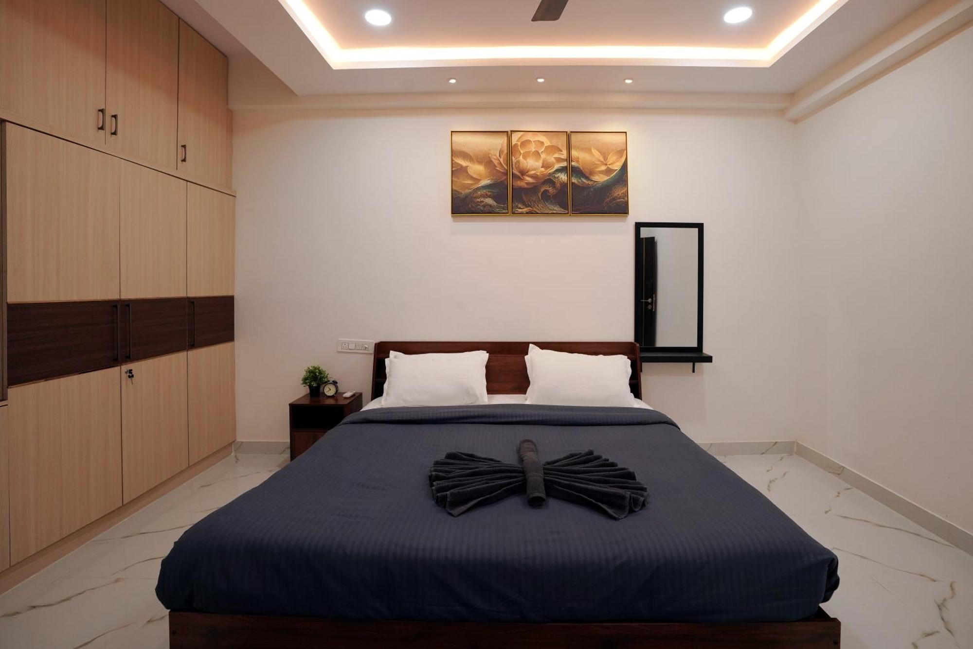 N Cube Serviced Apartments Хайдарабад Экстерьер фото